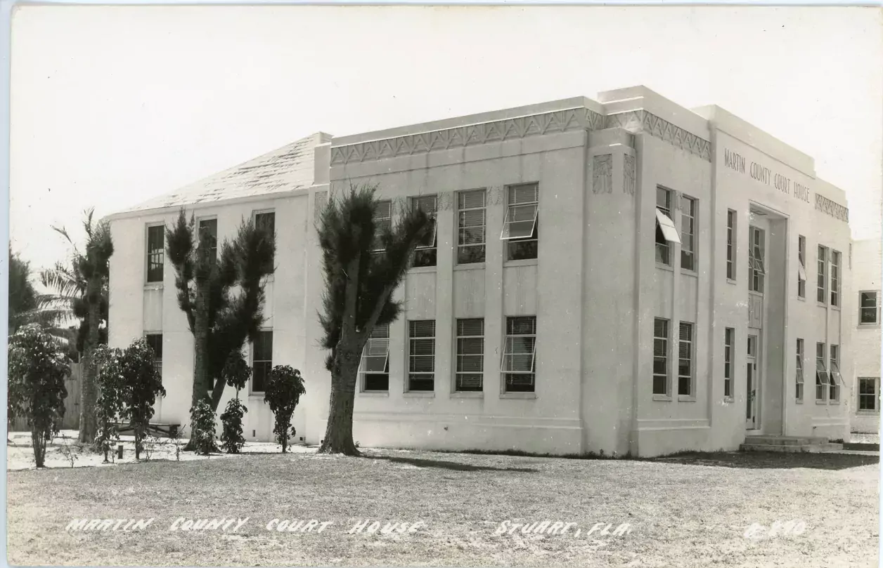 Martin County Court House, c. 1945